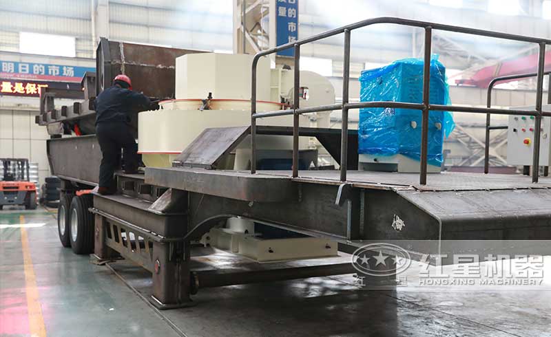 流動(dòng)制砂機(jī)車(chē)間實(shí)拍