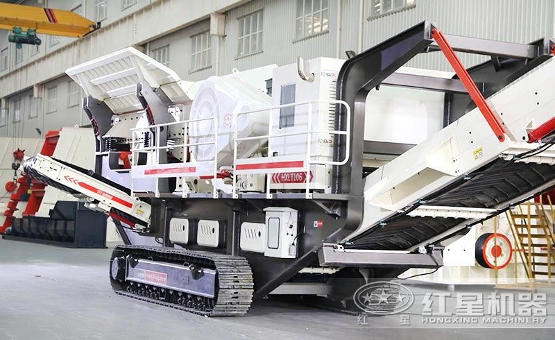 履帶式移動粉碎設備