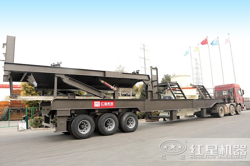 可移動式石頭制沙機(jī)發(fā)貨中