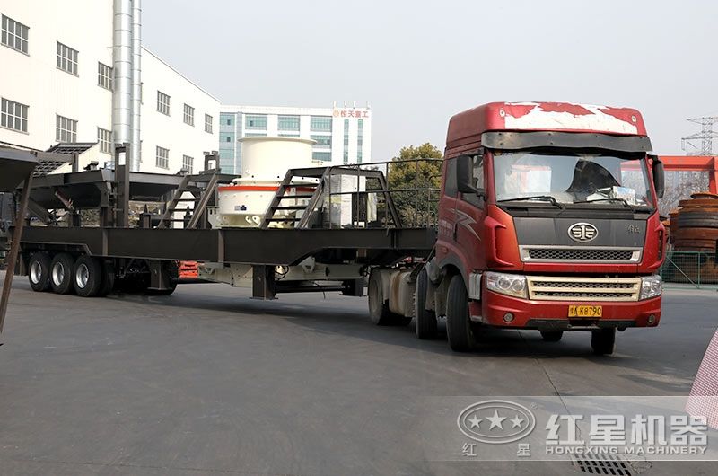 紅星制砂機發(fā)貨現(xiàn)場