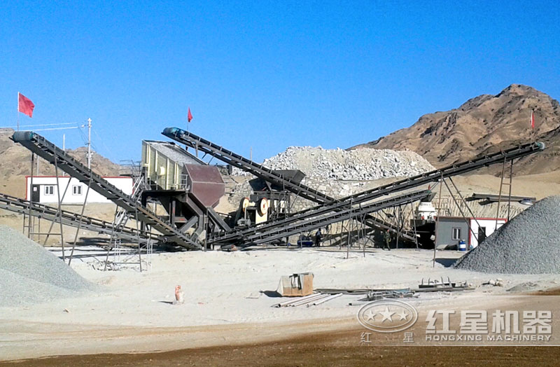 69破碎機工作現(xiàn)場