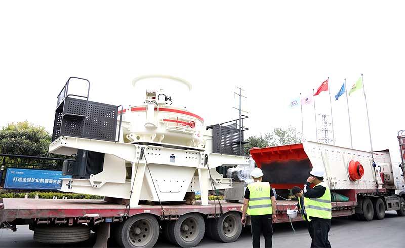 打砂機設(shè)備成套發(fā)貨