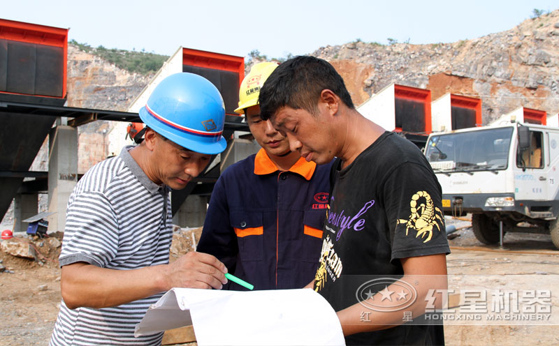 專業(yè)人員現(xiàn)場(chǎng)指導(dǎo)