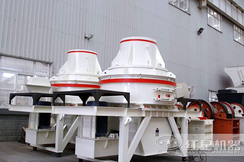 HX直通制砂機(jī)車間