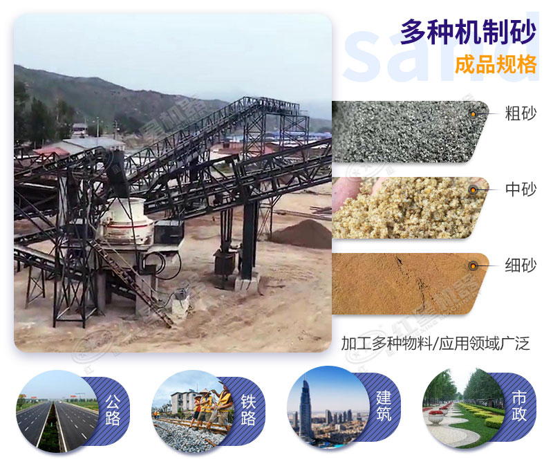 人造沙生產(chǎn)現(xiàn)場