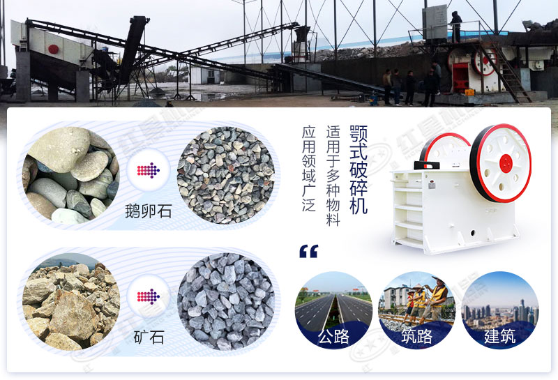 顎式破碎機應(yīng)用范圍