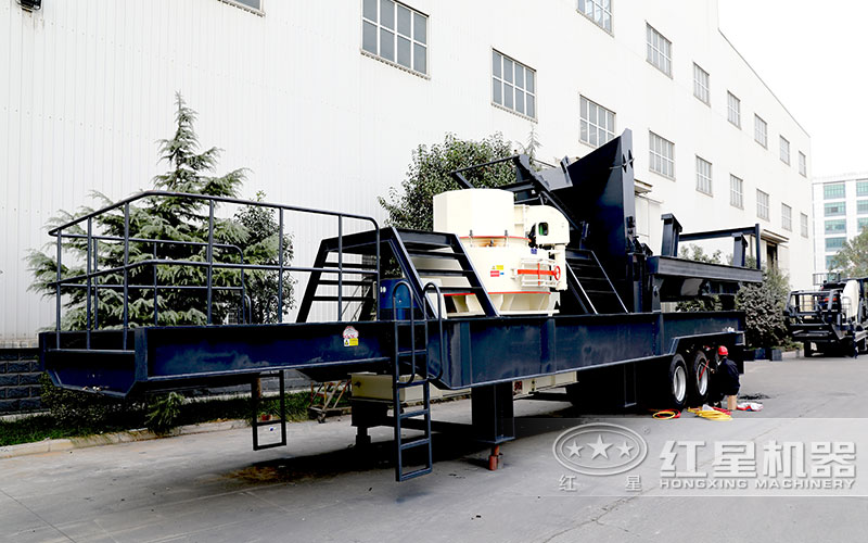 一體式全自動小型移動制砂機(jī)