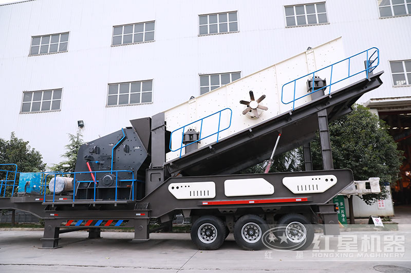 帶篩分功能的二合一移動(dòng)反擊式破碎機(jī)