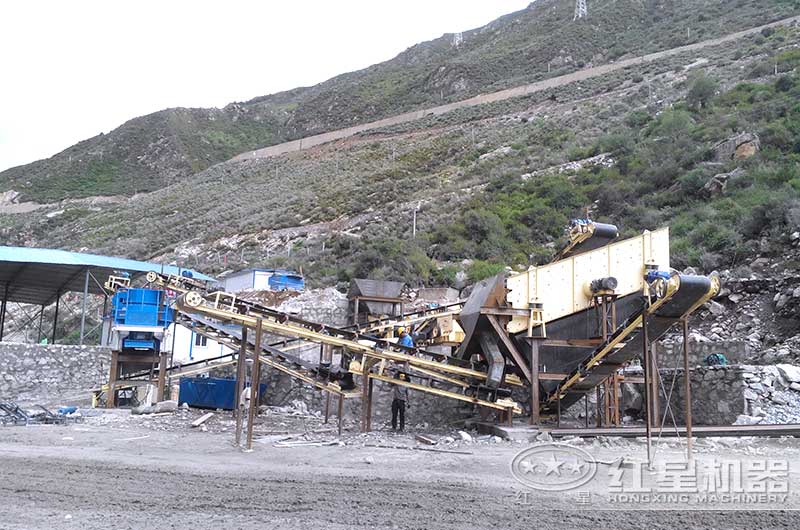 制砂機(jī)現(xiàn)場(chǎng)圖