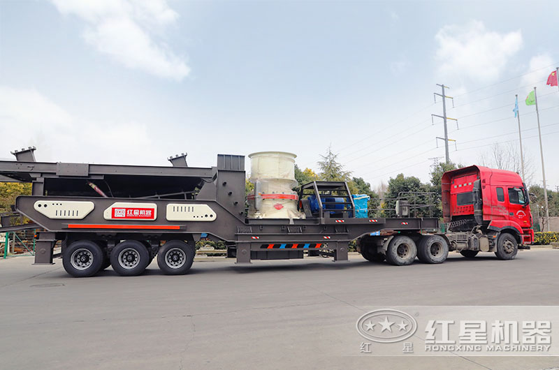 紅星全自動式破碎機發(fā)貨現(xiàn)場