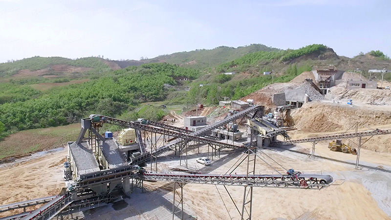 環(huán)保機制砂現(xiàn)場