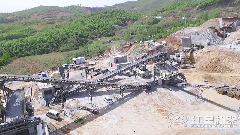 砂石生產(chǎn)線現(xiàn)場(chǎng)實(shí)拍