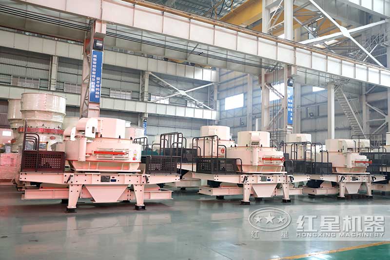 紅星制砂設備車間實拍圖