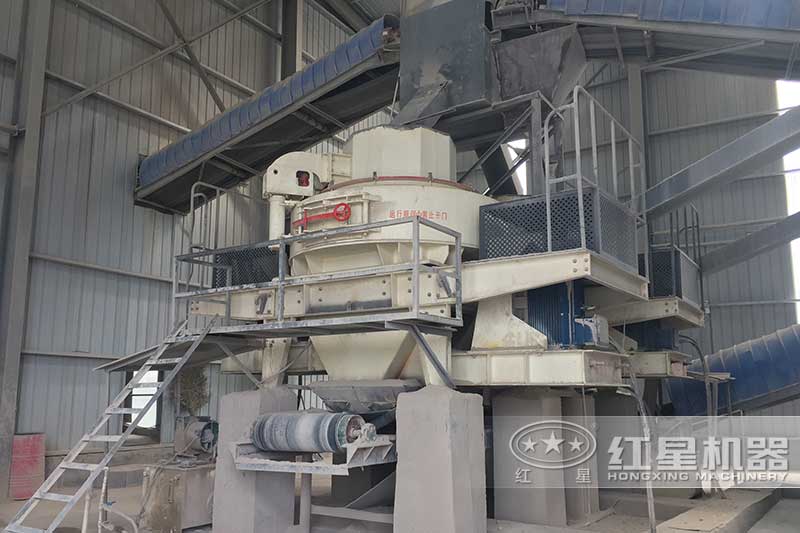 制砂生產(chǎn)線現(xiàn)場