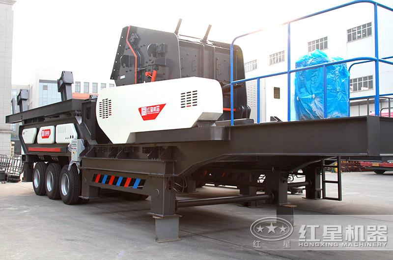 流動砸石機(jī)高清實(shí)拍