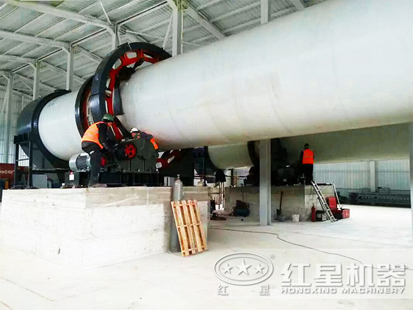 烘干機安裝現(xiàn)場