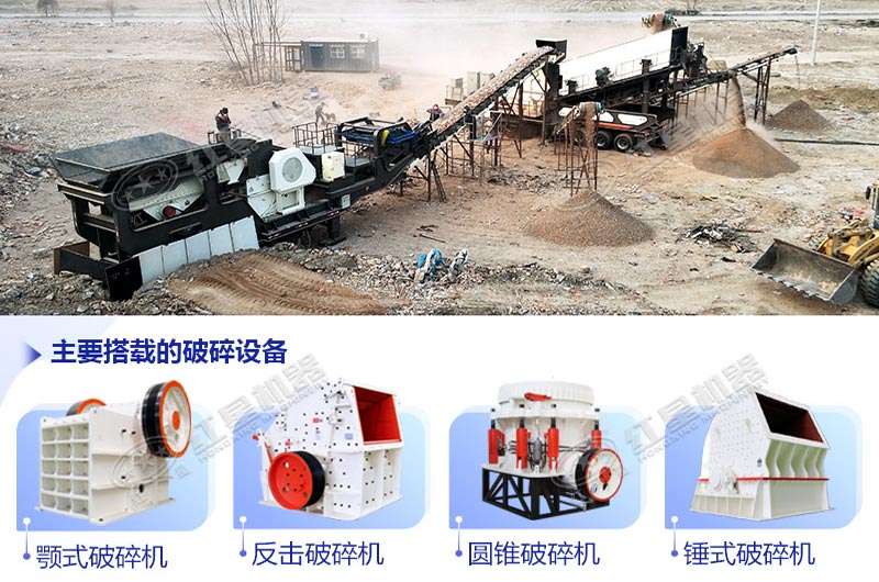 一體式小型破碎機(jī)成套設(shè)備可按需求配備