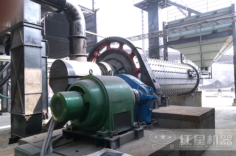 棒磨式制砂機(jī)現(xiàn)場