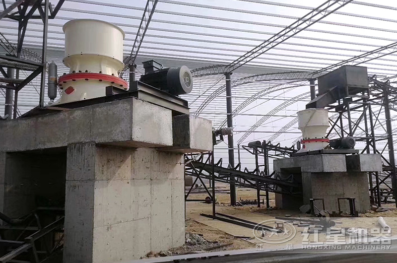 圓錐破碎機(jī)使用現(xiàn)場(chǎng)