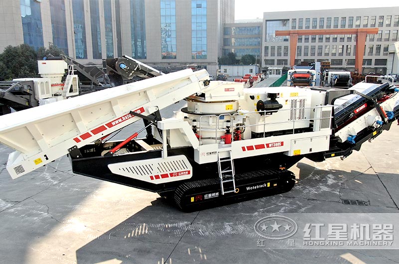 圓錐式移動(dòng)破碎站廠家實(shí)拍