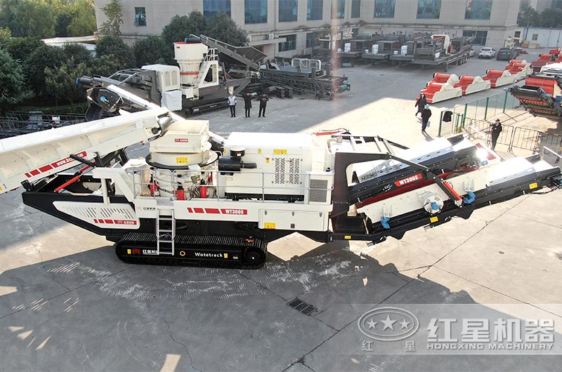 再創(chuàng)佳績(jī)！紅星機(jī)器移動(dòng)破碎站昂首“犇”向新征程！
