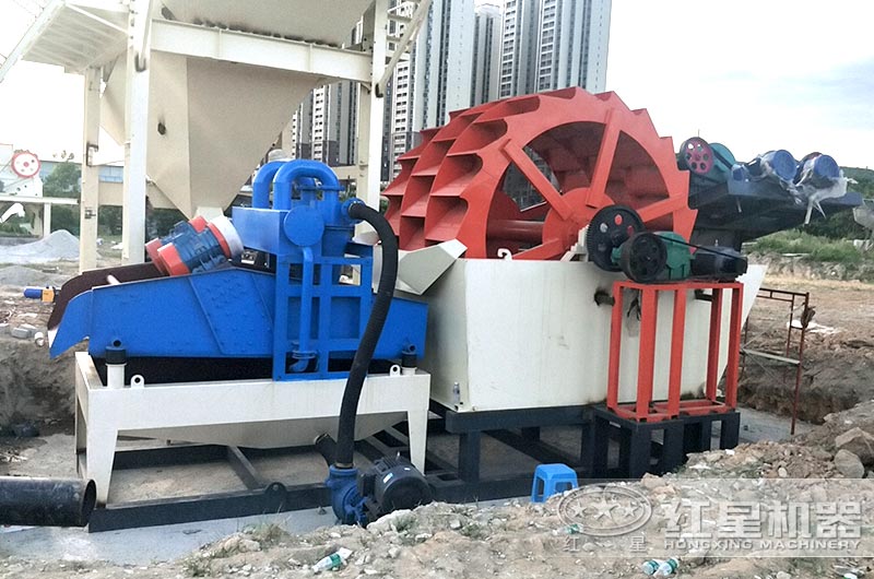 洗砂回收一體機(jī)，篩分清洗一步到位