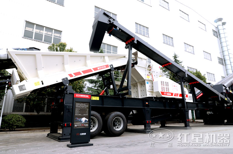 反擊破移動(dòng)式建筑垃圾破碎機(jī)