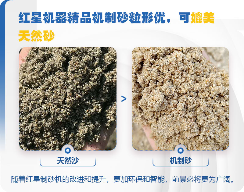 混凝土用河沙好還是機(jī)制砂好？骨料生產(chǎn)線工藝流程是什么？