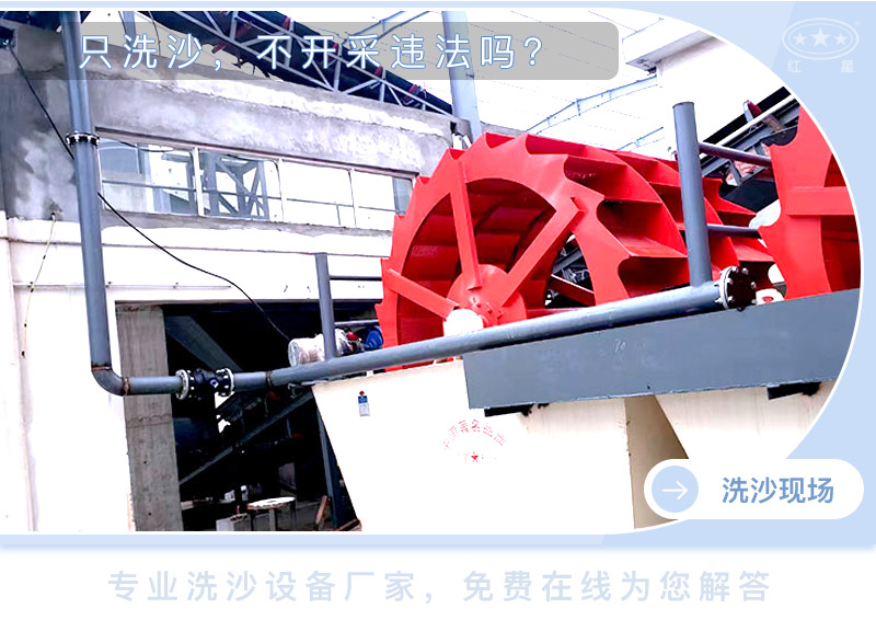 只洗沙不開采也違法嗎？洗沙場需要什么手續(xù)？