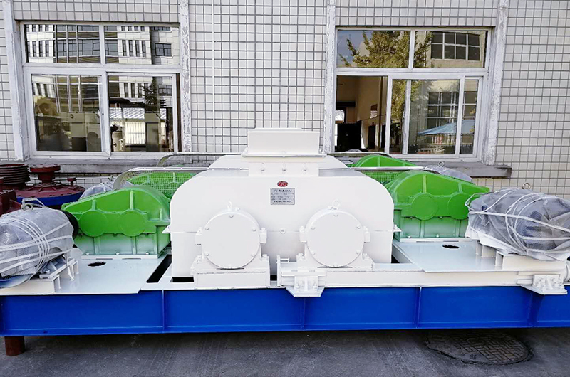 擠壓破碎、出粉率低