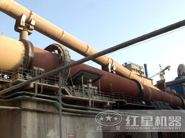 陶粒砂回轉窯現(xiàn)場作業(yè)實拍2