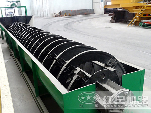 紅星機器生產(chǎn)的螺旋分級機