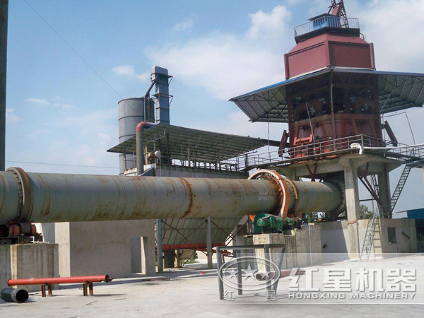 陶粒砂回轉窯現(xiàn)場作業(yè)實拍3