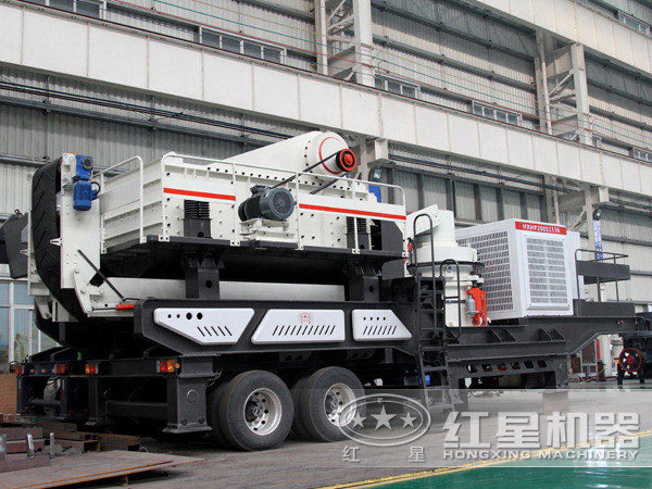 車載移動(dòng)破碎站圖片