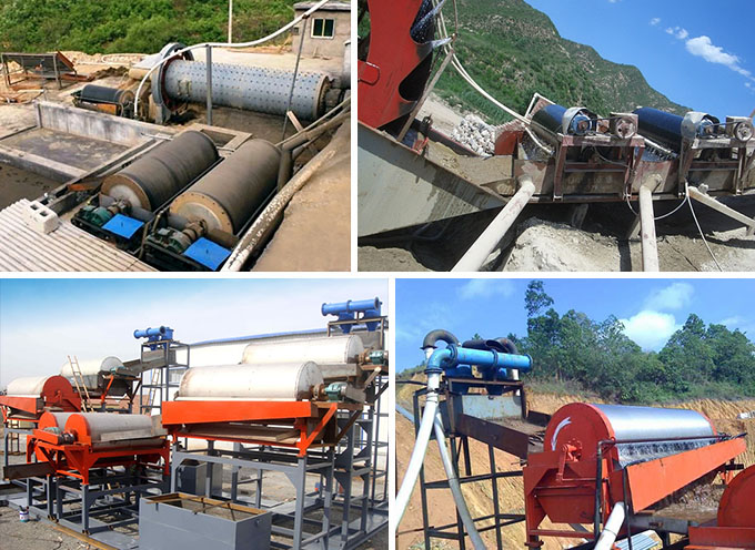 紅星磁選機客戶現(xiàn)場圖