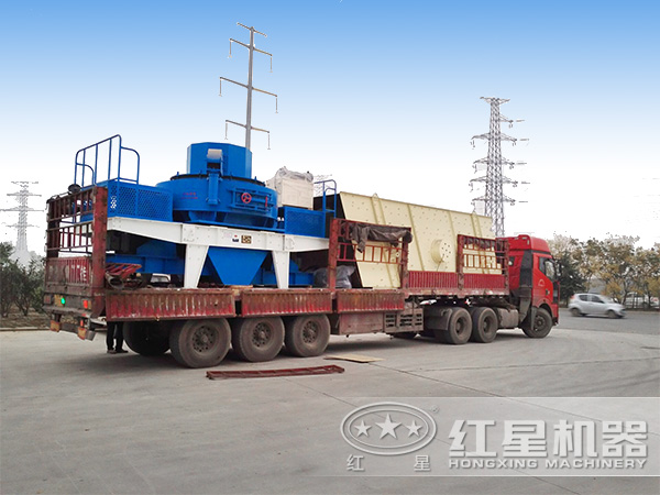 時(shí)產(chǎn)230方石頭制砂機(jī)發(fā)貨圖