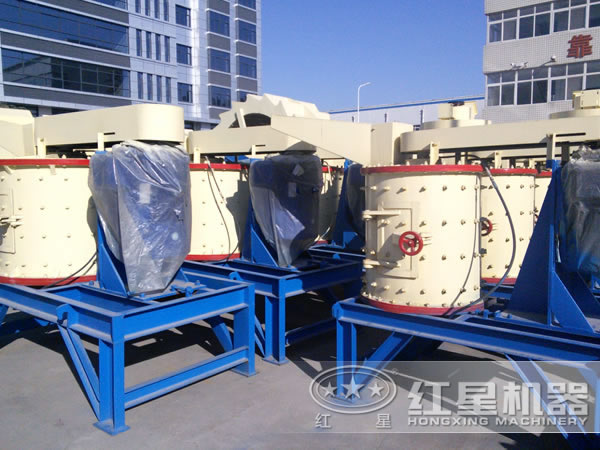 方解石復(fù)合式破碎機(jī)廠區(qū)圖